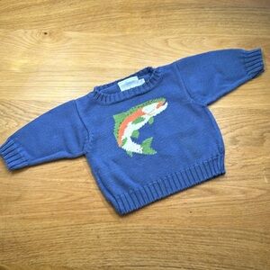 Little Eglish Fish sweater